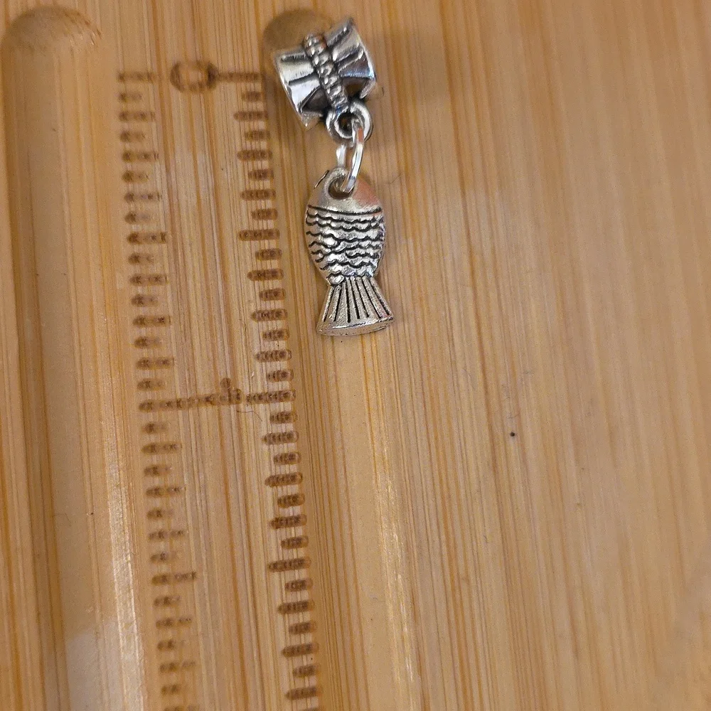 FISH  Charm for European Style Bracelets Tibeten alloys